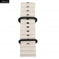 URVOI Ocean Band for  Watch Ultra 3 2 Strap Series 11 10 9 8 SE Sport Band for Iwatch Silicone Wristband Black Buckle 49Mm