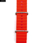 URVOI Ocean Band for  Watch Ultra 3 2 Strap Series 11 10 9 8 SE Sport Band for Iwatch Silicone Wristband Black Buckle 49Mm