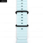 URVOI Ocean Band for  Watch Ultra 3 2 Strap Series 11 10 9 8 SE Sport Band for Iwatch Silicone Wristband Black Buckle 49Mm