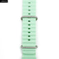 URVOI Ocean Band for  Watch Ultra 3 2 Strap Series 11 10 9 8 SE Sport Band for Iwatch Silicone Wristband Black Buckle 49Mm
