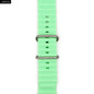 URVOI Ocean Band for  Watch Ultra 3 2 Strap Series 11 10 9 8 SE Sport Band for Iwatch Silicone Wristband Black Buckle 49Mm