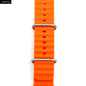 URVOI Ocean Band for  Watch Ultra 3 2 Strap Series 11 10 9 8 SE Sport Band for Iwatch Silicone Wristband Black Buckle 49Mm