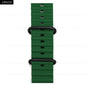 URVOI Ocean Band for  Watch Ultra 3 2 Strap Series 11 10 9 8 SE Sport Band for Iwatch Silicone Wristband Black Buckle 49Mm