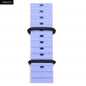 URVOI Ocean Band for  Watch Ultra 3 2 Strap Series 11 10 9 8 SE Sport Band for Iwatch Silicone Wristband Black Buckle 49Mm